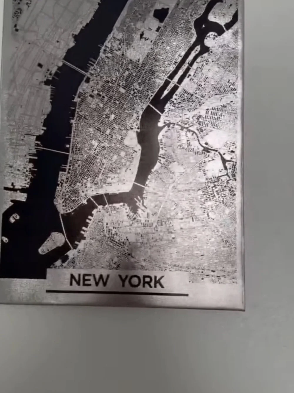 City wall art canvas